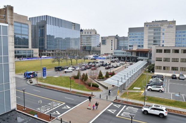 WORCESTER, MA - January 4, 2023 The UMass Chan Medical School and UMass Memorial, University campus. (Staff Photo By Chris Christo/MediaNews Group/Boston Herald)