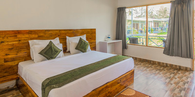 Standard room in Treebo Lands End Beach Resort Morjim in undefined. Restful sleep guaranteed